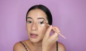 maquillaje Nude de ojos