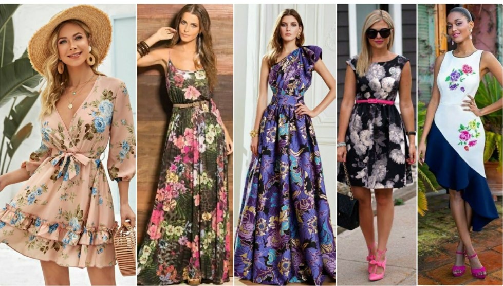 Vestidos Estampados elegantes