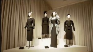 Vestido de Balenciaga para la reina